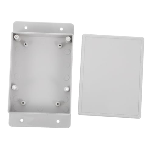 SOPOTUTU Wasserdichte Kunststoff Anschlussdose mit Temperaturgeregeltem Gehäuse Einfache Installation Vielseitig für Strom Kommunikations Sicherheitsgeräte Geeignet Wetterfestes von SOPOTUTU