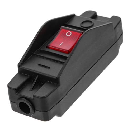SOPOTUTU Wasserdichter Inline Schnurschalter Einpolig oder Zweipolig Wippschalter für Lampen und Elektrische Geräte mit Hoher Zuverlässigkeit und Einfacher Installation SOPOTUTU Wasserdichter Inline Schnurschalter Einpolig oder Zweipolig Wippschalter für Lampen und Elektrische Geräte mit Hoher Zuverlässigkeit und Einfacher Installation von SOPOTUTU