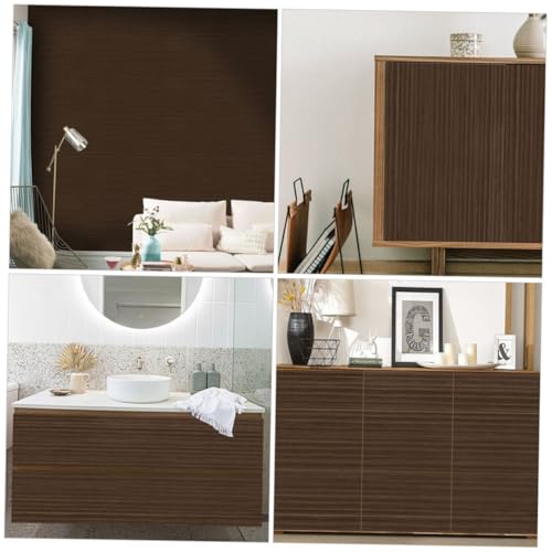 SOPOTUTU Wasserdichter PVC Bodenbelag Aufkleber Holzoptik Selbstklebend Rutschfest Fliesenaufkleber Küche Bad Raumdekoration von SOPOTUTU