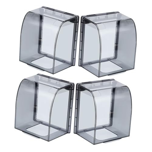 SOPOTUTU Wasserdichter Steckdosenschutz Transparentes Kunststoffgehäuse Schutzabdeckung Für Einzelsteckdosen Einfach Installation Wetterfeste Außensteckdose SOPOTUTU Wasserdichter Steckdosenschutz Transparentes Kunststoffgehäuse Schutzabdeckung Für Einzelsteckdosen Einfach Installation Wetterfeste Außensteckdose von SOPOTUTU