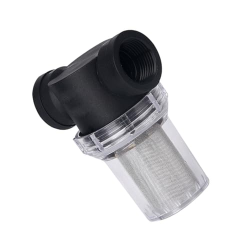 SOPOTUTU Wasserfilter PVC Vorfilter Mesh Netz Langlebig Dichtend Partikelentfernend Abnehmbar und Leicht zu Reinigen Geeignet für Haushaltswasseraufbereitung von SOPOTUTU