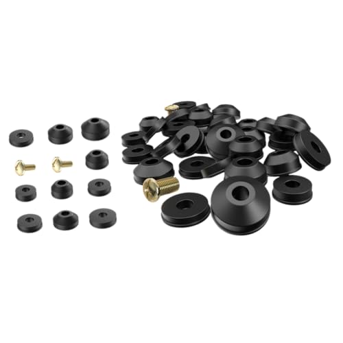 SOPOTUTU Wasserhahn Dichtungsset Teilig Gummi O Ringe Reparaturset für Außenarmaturen Küchen und Badarmaturen Ersatzteile Dichtungen Flache Unterlegscheiben Langlebig Dicht von SOPOTUTU