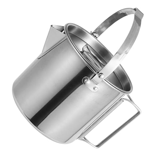 SOPOTUTU Wasserkocher Outdoor Teekessel Camping Kessel Wassererhitzer Langlebig für Wandern Picknick und Zuhause SOPOTUTU Wasserkocher Outdoor Teekessel Camping Kessel Wassererhitzer Langlebig für Wandern Picknick und Zuhause von SOPOTUTU