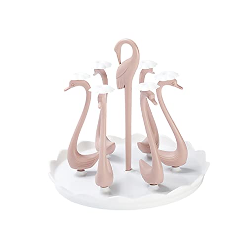 SOPOTUTU Wassertassenhalter mit Schwan Design Poliges Abtropfgestell aus Hochwertigem Kunststoff zur Aufbewahrung und Präsentation von Bechern Gläsern und Flaschen SOPOTUTU Wassertassenhalter mit Schwan Design Poliges Abtropfgestell aus Hochwertigem Kunststoff zur Aufbewahrung und Präsentation von Bechern Gläsern und Flaschen von SOPOTUTU