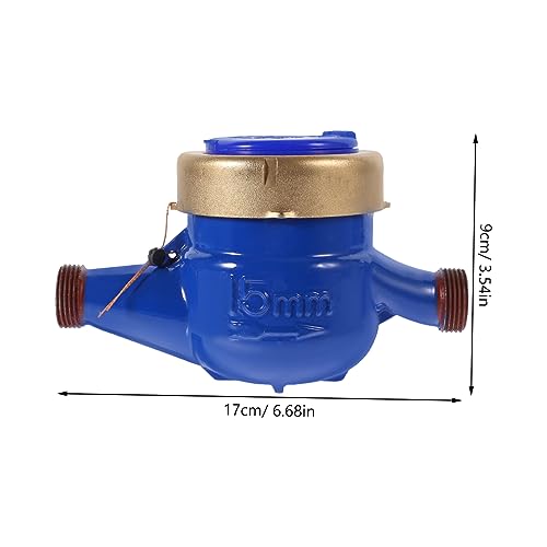 SOPOTUTU Wasserzähler Rotor Wasserzähler für Kaltwasser Garteninstallation Langlebig Korrosionsbeständig Einfache Montage mit Schutzabdeckung Zufälliger Stil SOPOTUTU Wasserzähler Rotor Wasserzähler für Kaltwasser Garteninstallation Langlebig Korrosionsbeständig Einfache Montage mit Schutzabdeckung Zufälliger Stil von SOPOTUTU