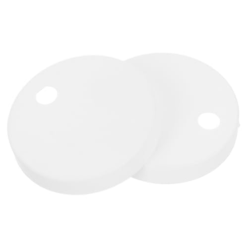 SOPOTUTU Weiße Toilettensitz Schrauben Abdeckkappen aus Robustem Kunststoff Passend zur Schraubenabdeckung für Sauberes Modernes Wc badezimmerdesign SOPOTUTU Weiße Toilettensitz Schrauben Abdeckkappen aus Robustem Kunststoff Passend zur Schraubenabdeckung für Sauberes Modernes Wc badezimmerdesign von SOPOTUTU