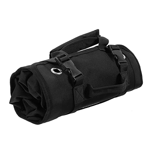 SOPOTUTU Werkzeug Rolltasche Strapazierfähigem Oxford Organizer mit Reißverschluss Platzsparend Robust für Elektriker und zur Geordneten Aufbewahrung Verschiedener Werkzeuge von SOPOTUTU