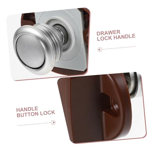 SOPOTUTU Zinklegierung Druckknopf schrankverschluss für Wohnmobil Schublade Tür Sicherung Vielseitig Langlebig Einfache Bedienung für Boote und Schränke SOPOTUTU Zinklegierung Druckknopf schrankverschluss für Wohnmobil Schublade Tür Sicherung Vielseitig Langlebig Einfache Bedienung für Boote und Schränke von SOPOTUTU