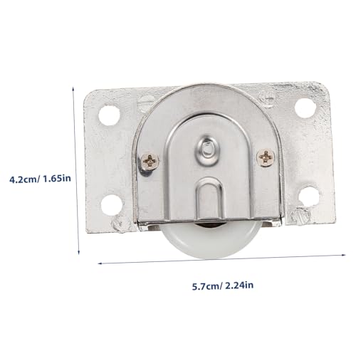 SOPOTUTU Zinklegierung Schiebetürrolle Verdicktes Design mit Lager für Schrank Kleiderschranktüren Stabile Führung Geräuscharm Langlebiges Türrollenzubehör für Heimwerker SOPOTUTU Zinklegierung Schiebetürrolle Verdicktes Design mit Lager für Schrank Kleiderschranktüren Stabile Führung Geräuscharm Langlebiges Türrollenzubehör für Heimwerker von SOPOTUTU