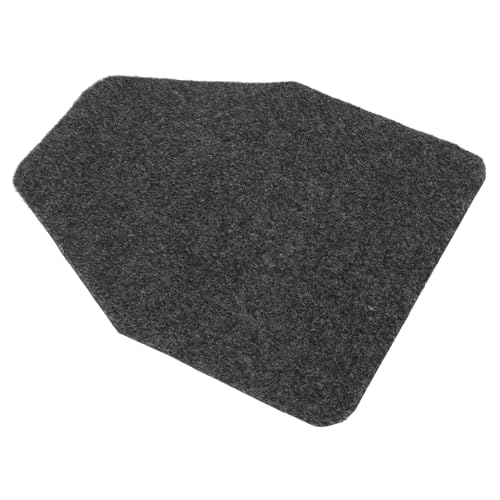SOPOTUTU rutschfeste Urinalmatte mit PVC Boden Absorbierende Pissoir Matte für Herren Wc Rutsch Bodenmatte für Toiletten Büro und Restaurant Praktische Hygienematte von SOPOTUTU