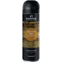 Soppec - Baustellenmarkierspray Pro Marker schwarz 500ml Spraydose von SOPPEC