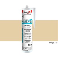 Silikon Keramik Fugen Fliesen 310ml Abdichtung Farbe beige 1 Stück - Sopro von SOPRO