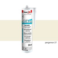 Silikon Keramik Fugen Fliesen 310ml Abdichtung Farbe pergamon 1 Stück - Sopro von SOPRO