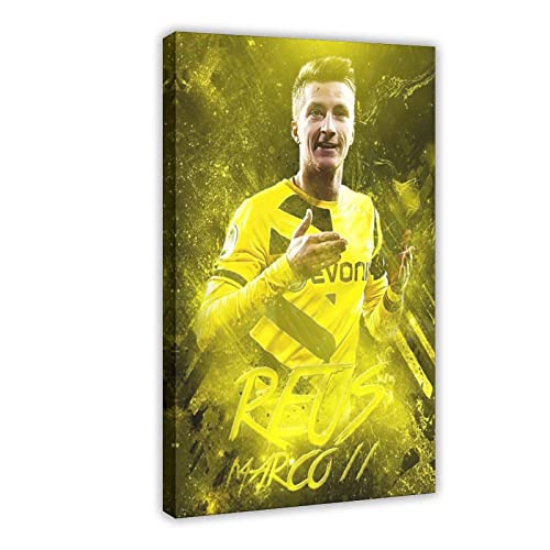 Marco Reus Sport-Poster, Sternkunst, Leinwand-Poster, Schlafzimmer-Dekor, Sportlandschaft, Büro, Raumdekoration, Geschenk, Rahmen-Stil, 20 x 30 cm Marco Reus Sport-Poster, Sternkunst, Leinwand-Poster, Schlafzimmer-Dekor, Sportlandschaft, Büro, Raumdekoration, Geschenk, Rahmen-Stil, 20 x 30 cm von SORECI