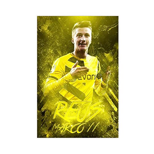 Marco Reus Sport-Poster, Sternkunst, Leinwand-Poster, Schlafzimmer-Dekor, Sportlandschaft, Büro, Raumdekoration, Geschenk, ungerahmt, 60 x 90 cm Marco Reus Sport-Poster, Sternkunst, Leinwand-Poster, Schlafzimmer-Dekor, Sportlandschaft, Büro, Raumdekoration, Geschenk, ungerahmt, 60 x 90 cm von SORECI