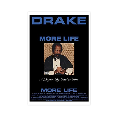 More Life – Drake Album-Poster, Leinwand, Poster, Schlafzimmer, Dekoration, Sport, Landschaft, Büro, Raumdekoration, Geschenk, ungerahmt, 60 x 90 cm More Life – Drake Album-Poster, Leinwand, Poster, Schlafzimmer, Dekoration, Sport, Landschaft, Büro, Raumdekoration, Geschenk, ungerahmt, 60 x 90 cm von SORECI