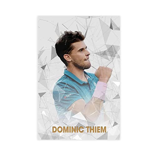SORECI Dominic Thiem Poster auf Leinwand, Wandkunst, Dekordruck, Bild, Gemälde für Wohnzimmer, Schlafzimmer, Dekoration, ungerahmt, 20 x 30 cm SORECI Dominic Thiem Poster auf Leinwand, Wandkunst, Dekordruck, Bild, Gemälde für Wohnzimmer, Schlafzimmer, Dekoration, ungerahmt, 20 x 30 cm von SORECI