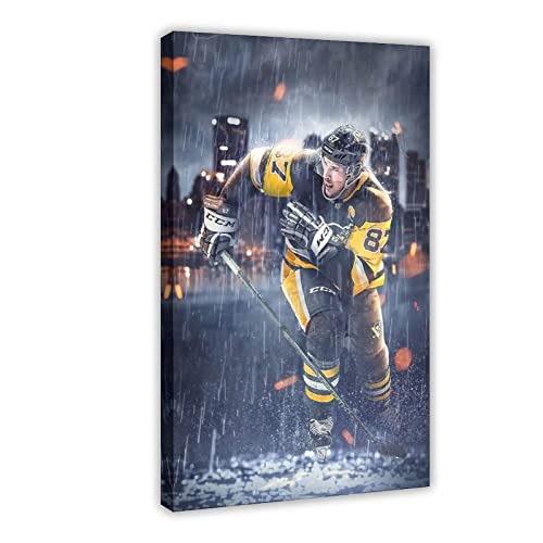 Sidney Crosby Poster auf Leinwand, Schlafzimmer, Dekoration, Sport, Landschaft, Büro, Raumdekoration, Geschenk, Rahmenstil, 40 x 60 cm Sidney Crosby Poster auf Leinwand, Schlafzimmer, Dekoration, Sport, Landschaft, Büro, Raumdekoration, Geschenk, Rahmenstil, 40 x 60 cm von SORECI