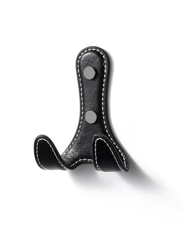 SORWDUERM 4 Pack schwarze runde Kleiderhaken Wand für hängende rechteckige Kleiderhaken für hängende Robe Handtücher Taschen Hüte Schal Schlüssel Kleidung geeignet für Schlafzimmer SORWDUERM 4 Pack schwarze runde Kleiderhaken Wand für hängende rechteckige Kleiderhaken für hängende Robe Handtücher Taschen Hüte Schal Schlüssel Kleidung geeignet für Schlafzimmer von SORWDUERM