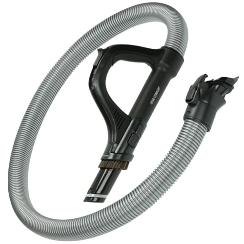 SOS ACCESSOIRE Staubsaugerschlauch, komplett (mit Griff) für Rowenta RS-RT3880, RS-RT4081 Staubsauger - Schwarz von SOS ACCESSOIRE