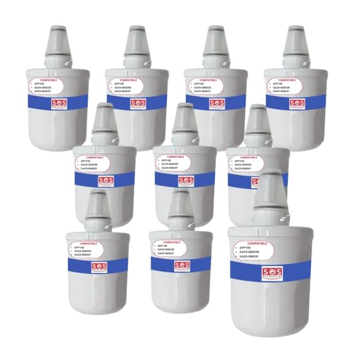SOS Accessoire 10 x AQUAPURE / APP100 Wasserfilter für Kühlschrank Gefrierschrank Samsung 484000000513 DA29-00003G SOS Accessoire 10 x AQUAPURE / APP100 Wasserfilter für Kühlschrank Gefrierschrank Samsung 484000000513 DA29-00003G von SOS ACCESSOIRE
