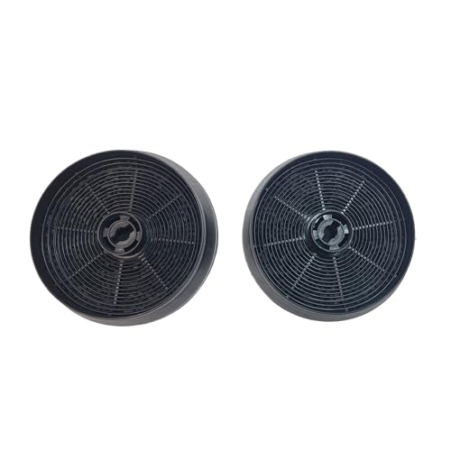SOS Accessoire 2 Kohlefilter ACM14, 145 x 30 mm, kompatibel mit 49011548, 9179183012 Ariston Hotpoint, Candy, Airlux, GLEM, Rosieres, Indesit, von SOS ACCESSOIRE