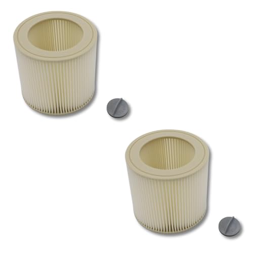 SOS Accessoire 2x Staubsaugerfilter für Kärcher WD Serie WD2 WD3 WD3P A2004 MV2 MV3 Patronenfilter Nass- und Trockensauger 6.414-5 von SOS ACCESSOIRE