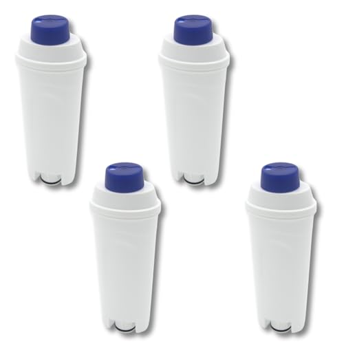 SOS Accessoire 4 Stück Ersatz Wasserfilter für DeLonghi ECAM, Eletta, Dinamica, DLSC002, Magnifica, ETAM Autentica und Diver von SOS ACCESSOIRE