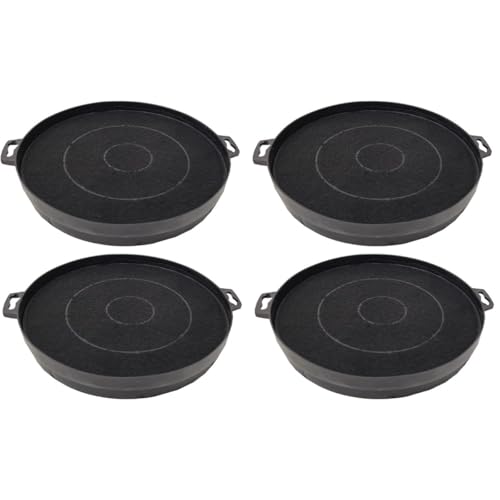 SOS Accessoire Kohlefilter Typ B210 FAC539 210 x 30 mm für Dunstabzugshaube CHF210 481281718524, KFC6901 Whirlpool, 4 Stück von SOS ACCESSOIRE