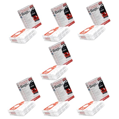 SOS Accessoire NUMATIC NVM1CH, NVM-1CH Staubsaugerbeutel, 7 Packungen mit je 5 Beuteln von SOS ACCESSOIRE