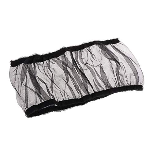 SOSOUL VogelkäFig Abdeckung Samen FäNger VogelkäFig Nylon Mesh Netz Abdeckung Rock Bewachen (Schwarz) von SOSOUL