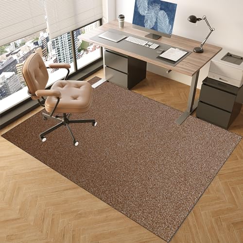 160 x 200 cm Unterlage Schreibtischstuhl | Bodenschutzmatte | Teppich Kratzfest für Parkett und Hartböden | Bürostuhl Unterlage für Stühle | Anti-Silp Computerstuhl Teppiche | Upgrade Version von SOSTAG