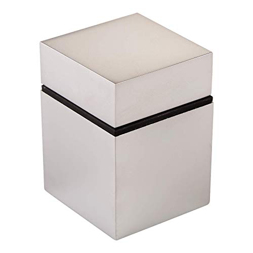 1 Stück SO-TECH® Regalhalter Cube Chrom matt Glasbodenträger Bodenträger von SOTECH