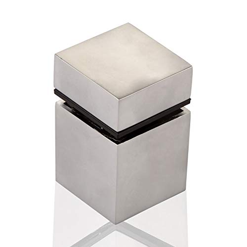 1 Stück SOTECH Regalbodenträger Cube II Chrom matt Glasbodenträger von SOTECH