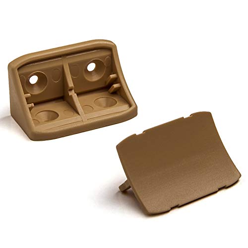10 Stück Doppel Korpusverbinder Eckverbinder Schrankverbinder Möbelverbinder Winkel für Möbel 24 x 24 x 44 mm Farbe: Beige von SOTECH