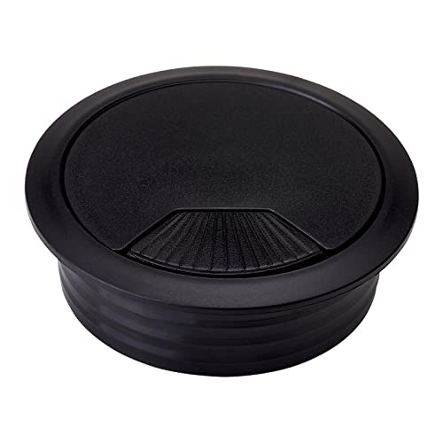 10 Stück SOTECH Kabeldurchführungen schwarz Einlass-Ø 60 mm Gesamt-Ø 71 mm Kabeldurchlass aus Kunststoff von SOTECH