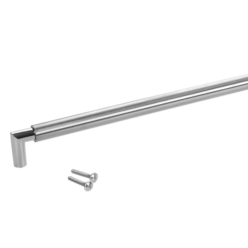 10 x SO-TECH® Möbelgriffe Stangengriffe E9 echt Edelstahl BA 480 mm/Ø 16 mm mit verchromten Sockeln/Design trifft auf Funktion von SOTECH