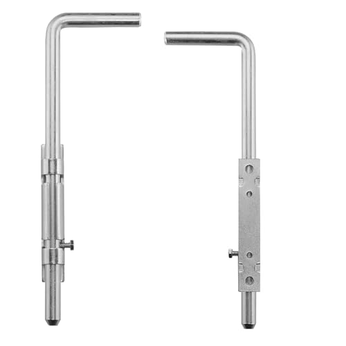 2 Stück Garten-Torriegel 320 mm Stahl verzinkt Ø 16 mm Robuste Sicherheit für Ihr Gartentor Torfeststeller Gartentorfeststeller Riegelverschluß von SOTECH von SOTECH