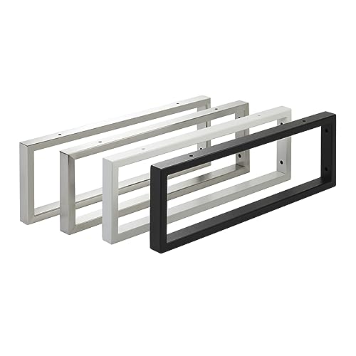 SOTECH 2 Stück Waschtischkonsolen WK500 mm schwarz matt, Design-Waschtischhalterung, stabile Wandkonsolen, Konsolenträger für Aufsatz-Waschschale, Handtuchreling SOTECH 2 Stück Waschtischkonsolen WK500 mm schwarz matt, Design-Waschtischhalterung, stabile Wandkonsolen, Konsolenträger für Aufsatz-Waschschale, Handtuchreling von SOTECH