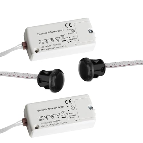 2 x SO-TECH® Mini-Sensor Bewegungsmelder schaltet durch Handbewegung Bewegungssensor Bewegungsschalter von SOTECH