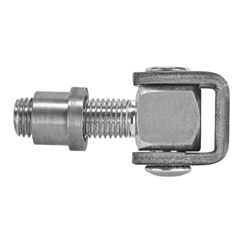 2 x Torangel 83 mm verstellbar mit M16 Einschweißmutter Torbeschlag Torband Stahltorscharnier Stahltorband von SO-TECH® von SOTECH