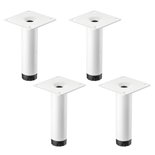 4 Stück SOTECH Möbelfüße LIMA Höhe 100 mm, Ø 25 mm Höhenverstellbar 10 mm weiss matt Vitrinenfüße Sockelfüße Schrankfüße 4 Stück SOTECH Möbelfüße LIMA Höhe 100 mm, Ø 25 mm Höhenverstellbar 10 mm weiss matt Vitrinenfüße Sockelfüße Schrankfüße von SOTECH