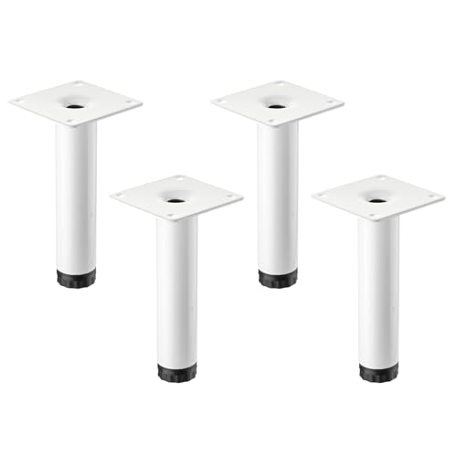 4 Stück SOTECH Möbelfüße LIMA Höhe 120 mm, Ø 25 mm Höhenverstellbar 10 mm weiss matt Vitrinenfüße Sockelfüße Schrankfüße 4 Stück SOTECH Möbelfüße LIMA Höhe 120 mm, Ø 25 mm Höhenverstellbar 10 mm weiss matt Vitrinenfüße Sockelfüße Schrankfüße von SOTECH