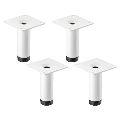 4 Stück SOTECH Möbelfüße LIMA Höhe 80 mm, Ø 25 mm Höhenverstellbar 10 mm weiss matt Vitrinenfüße Sockelfüße Schrankfüße 4 Stück SOTECH Möbelfüße LIMA Höhe 80 mm, Ø 25 mm Höhenverstellbar 10 mm weiss matt Vitrinenfüße Sockelfüße Schrankfüße von SOTECH