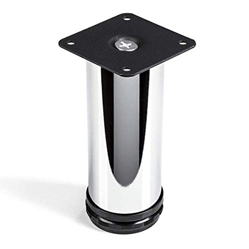 4er-Set Möbelfuß Jimmy Chrom Ø 50 mm/Höhe: 120 mm Stützfuß von SO-TECH von SOTECH