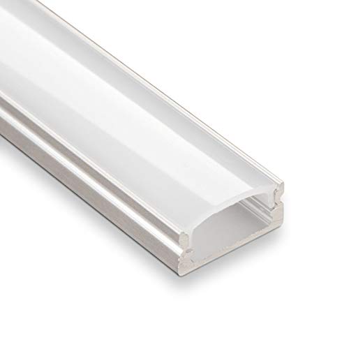 5 Stück SO-TECH® LED Profil-22 mit opalfarbiger Abdeckung je 2m für LED Streifen von SOTECH