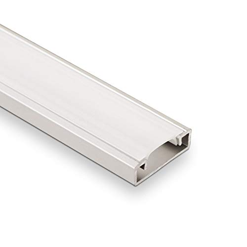 5 Stück SO-TECH® LED Profil-33 mit opalfarbiger Abdeckung 2m für LED Streifen von SOTECH