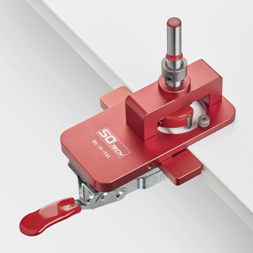 Bohrschablone für KIMANA Klappenscharnier und Topfbänder mit Topfbohrabstand von 48 mm (T48) Bohrlehre von SOTECH von SOTECH