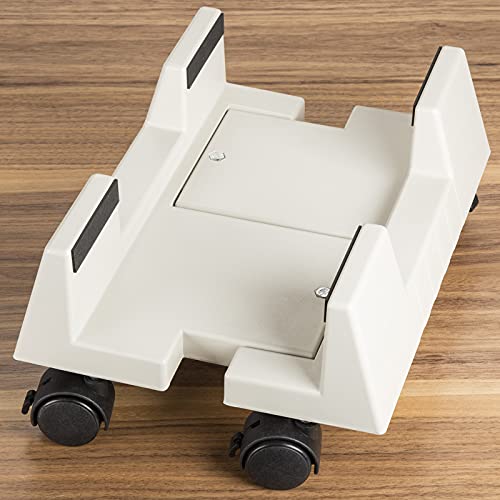 Computerständer PC Ständer GRAU rollbar verstellbar feststellbar von SOTECH