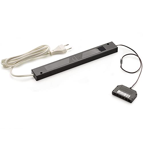 Domus Line LED Transformator (Euro-Stecker, 256 x 34 x 16 mm, 12 V, 30W, mit 6-fach Adapter Micro12) Konverter von SOTECH von SOTECH